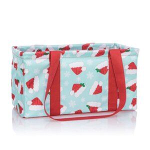 Thirty-One Medium Utility Tote Hats off Print